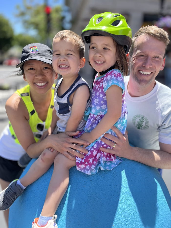Dr. Catherine and Family