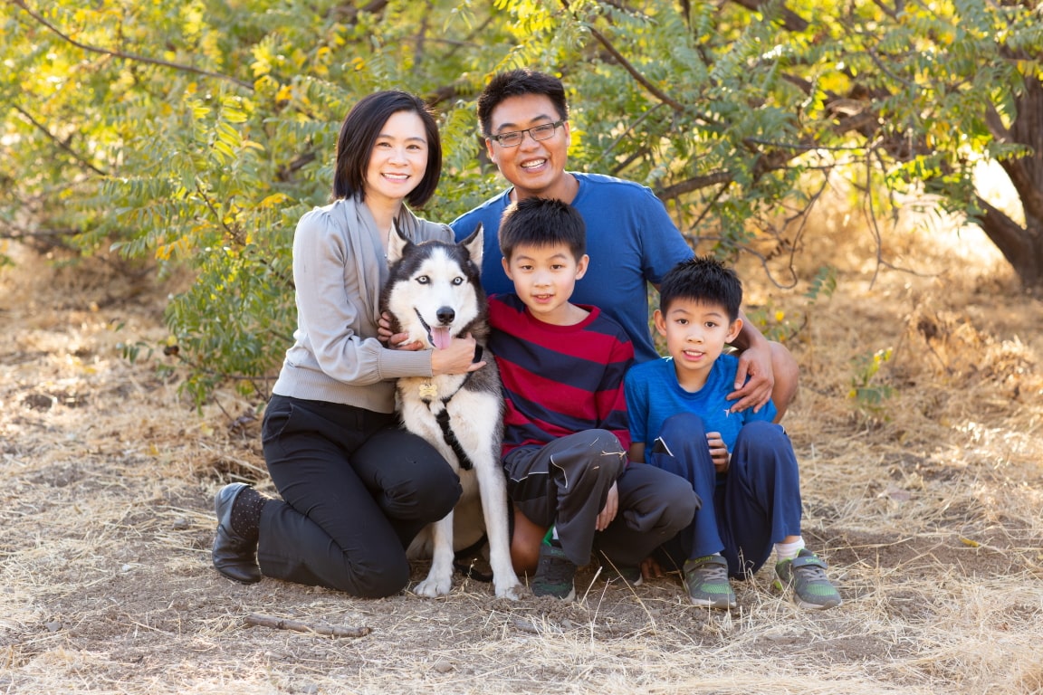 Dr. Lee and Family
